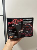Sonic Bomb Wecker mit Vibrationsalarm NEU