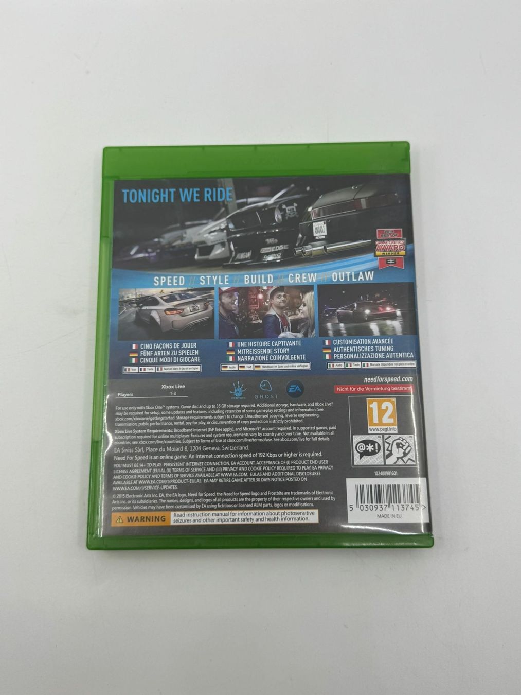 Giochi: Need for Speed (XBOX ONE) – Usato da Herisau venduto da Seyashop1 2