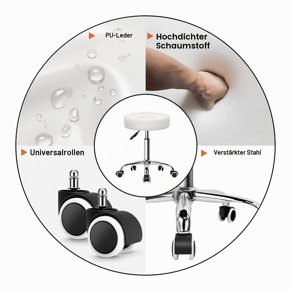 Sgabelli: Rollhocker Arbeitshocker Drehhocker höhenverstellbar 51 67cm – Nuovo e nell'imballaggio originale da Dörflingen venduto da Nixhub 4