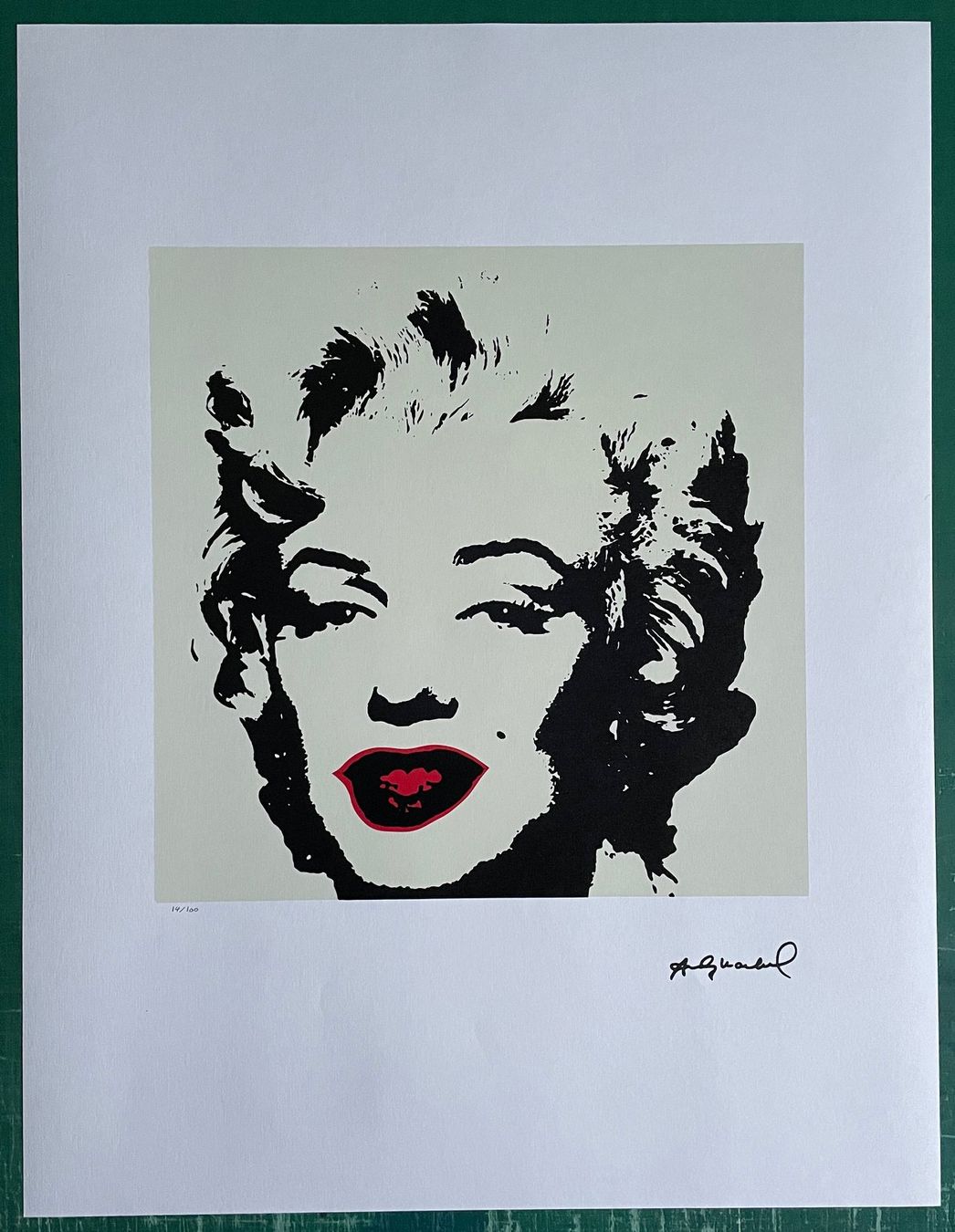 Foto & Immagini: Andy Warhol - Marilyn Monroe 14/100 - Neu eingetroffen – Nuovo e nell'imballaggio originale da Adligenswil venduto da O_D_E_O_N 1