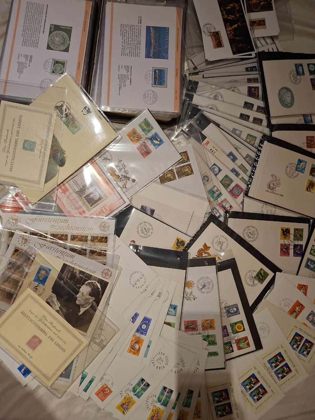 Alle Briefmarken: FDC / Briefe Diverses über 13kg  – Gebraucht aus Balgach von SIMEON27 7