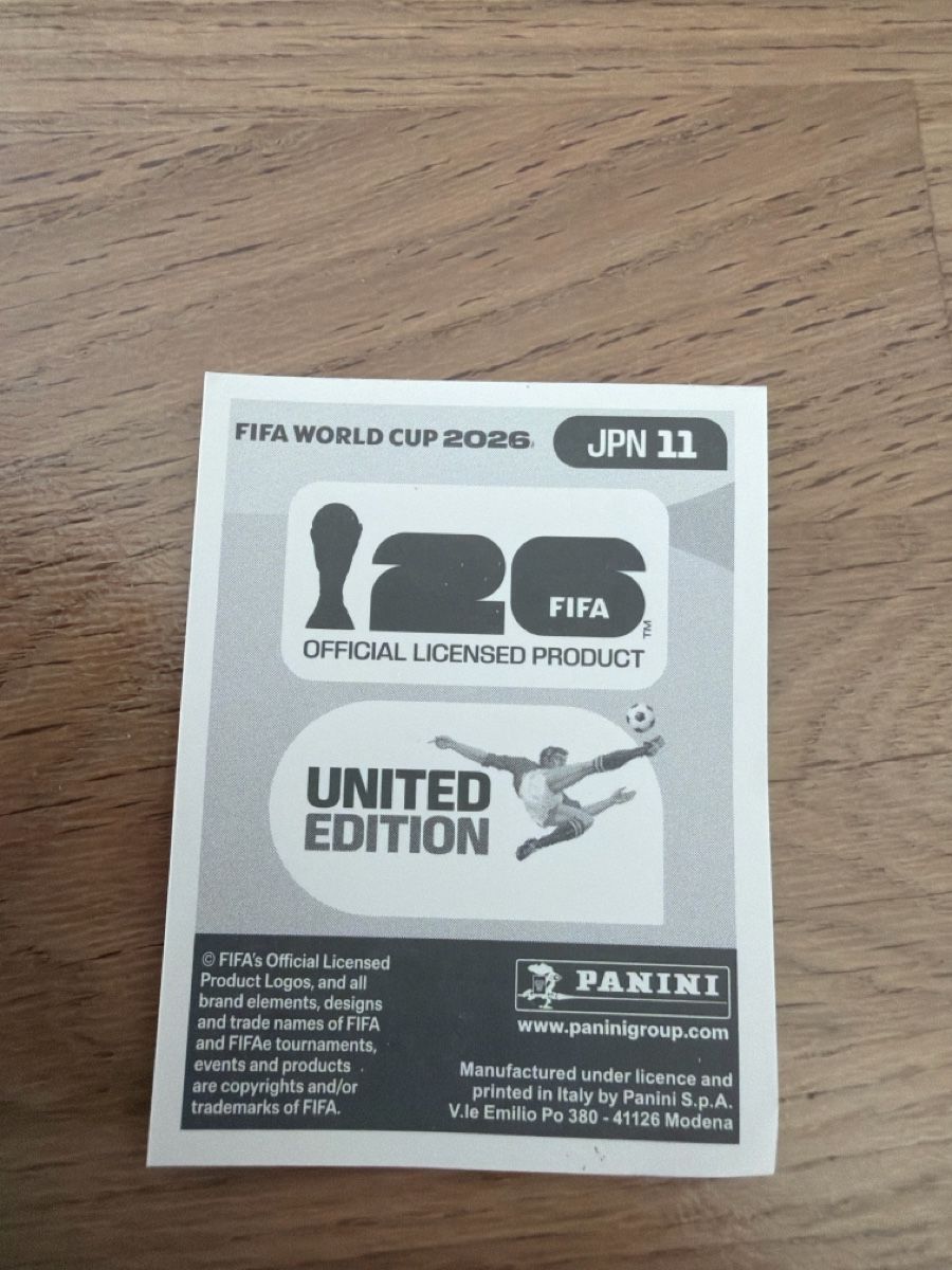 Panini Carte collezionabili: FIFA World Cup 2026 Sticker Daichi Kamada Panini – Nuovo (secondo la descrizione) da Therwil venduto da Juliahengaetnee 1