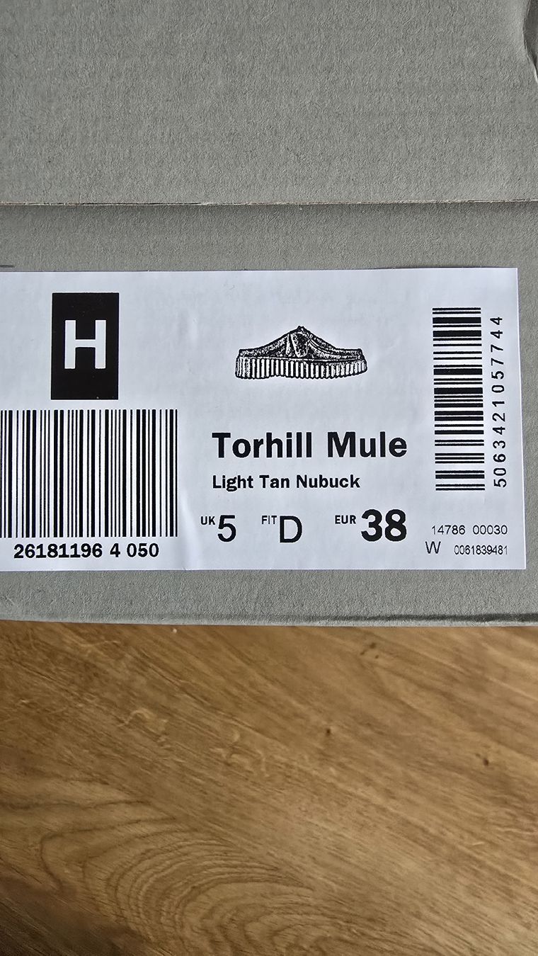 Clarks Damenschuhe: Mules cuir Clarks Torhill 38 – Neu und originalverpackt aus Villars-Burquin von Dnanouche 4