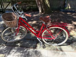 California Riverside Damenvelo Rot