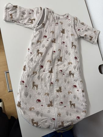Schlafsack mit abnehmbaren Ärmel Gr.70