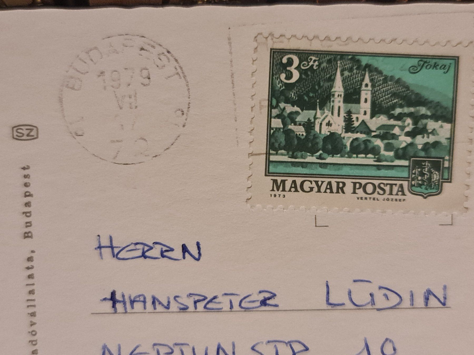 Ansichtskarten: Ansichtskarte Budapest Ungarn 1979 – Gebraucht aus Dintikon von Vexi 1