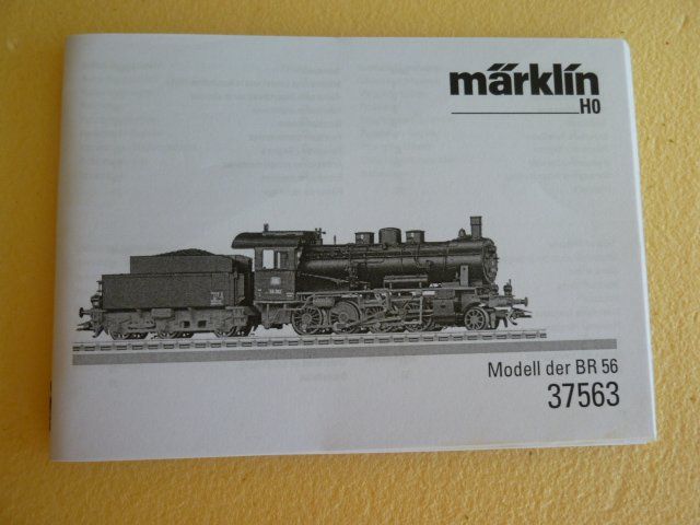 Märklin Modellini di ferrovie: Märklin Dampflok BR 56.2-8 H0 – Usato da Zeglingen venduto da nugeli 7