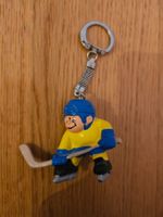 Porte-clés vintage HC Davos hockeyeur, collector