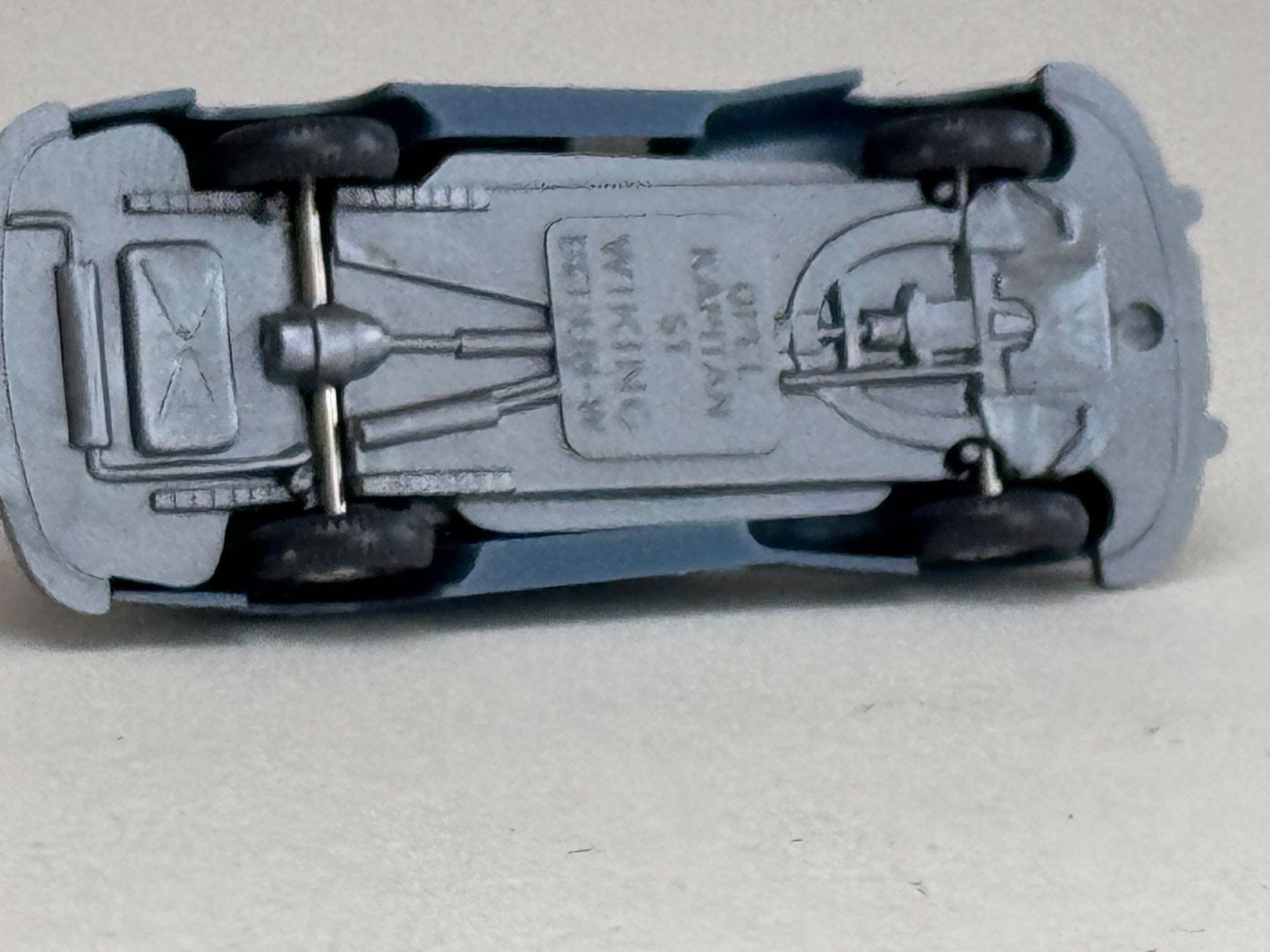 Wiking Modellini d'auto: Opel Kapitän graublau – Usato da Elm venduto da Wikmtz 2