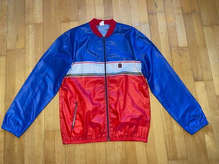 Vintage 80s Windbreaker Jacket Feldschlossen Sz XL