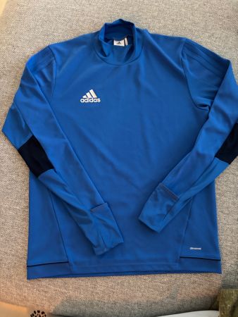 Adidas ClimaCool Trainingspulli Gr. M Blau