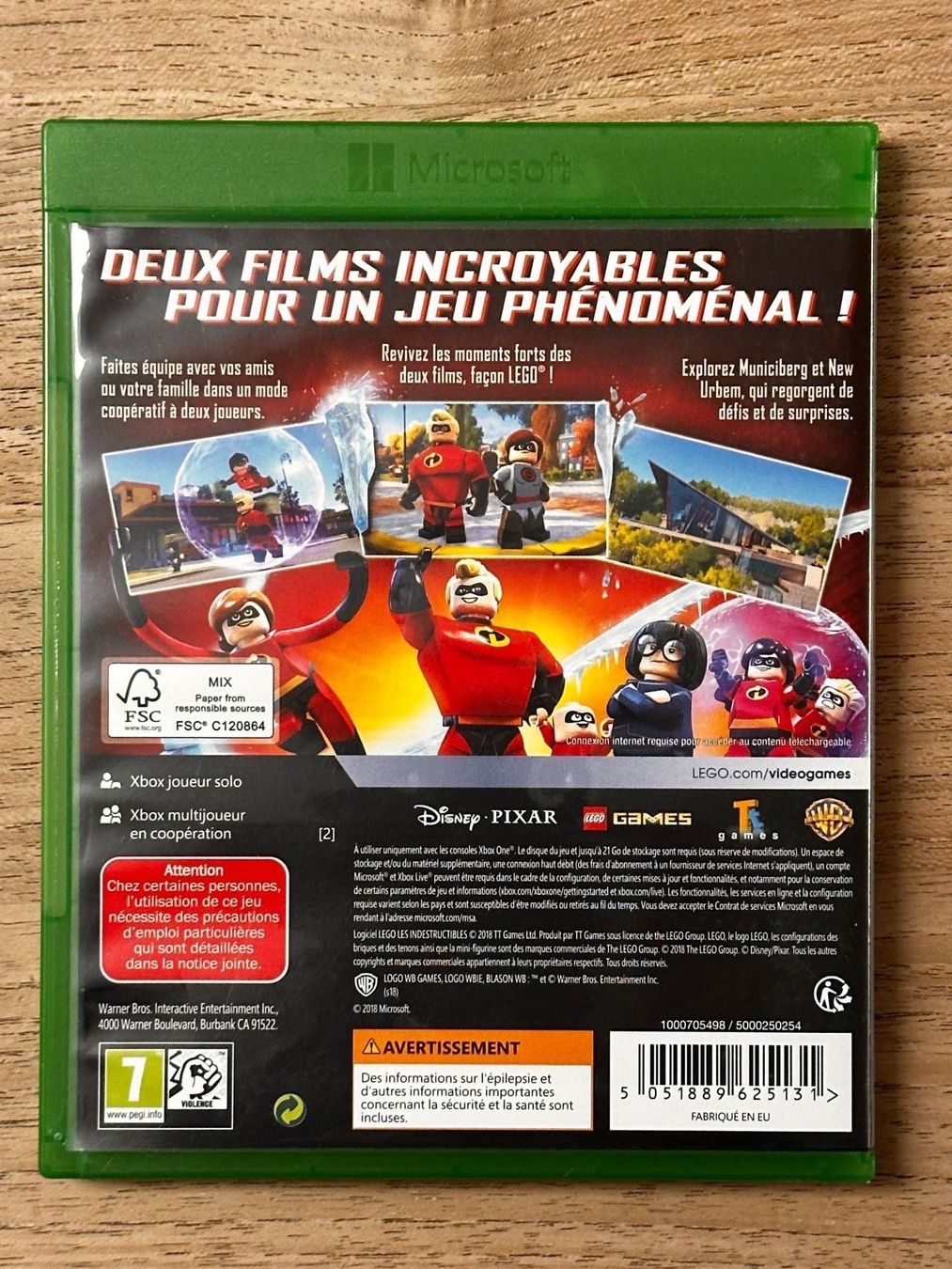 Microsoft Giochi: Jeu Xbox One - Les indestructibles – Usato da Leytron venduto da TipTop1912 1