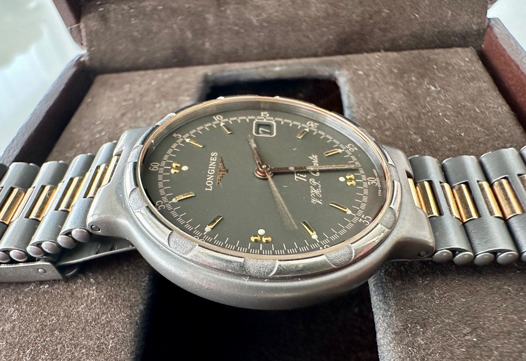 Longines Orologi: LONGINES VHP CONQUEST TITANIUM 33mm en super état - FULL SET – Usato da Conthey venduto da advisia 5