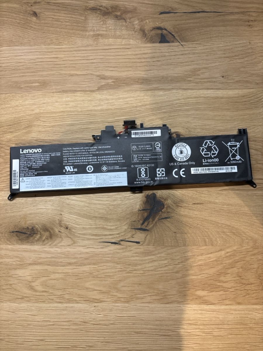 Lenovo Batterie: Lenovo Thinkpad Akku – Nuovo (secondo la descrizione) da Luzern venduto da Abovix