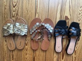 Claquettes et tongue vente lot