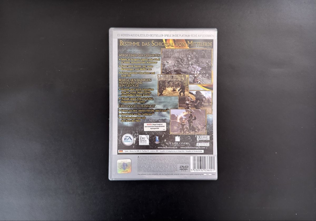 Giochi: Der Herr der Ringe: Die zwei Türme - PS2 – Usato da Weinfelden venduto da A.G.G 2