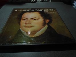 Schallplatte Schubert 8 Symphonien, Berliner Philharmoniker