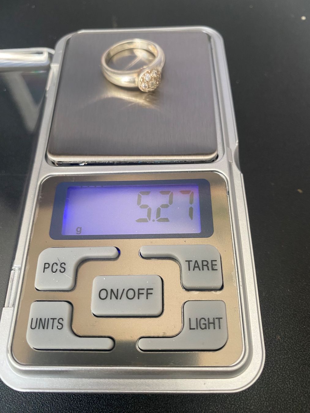 Anelli: Silber Ring, mit Zirkonien, 925-er, Solitär – Usato da Gümligen venduto da Primeselection 3