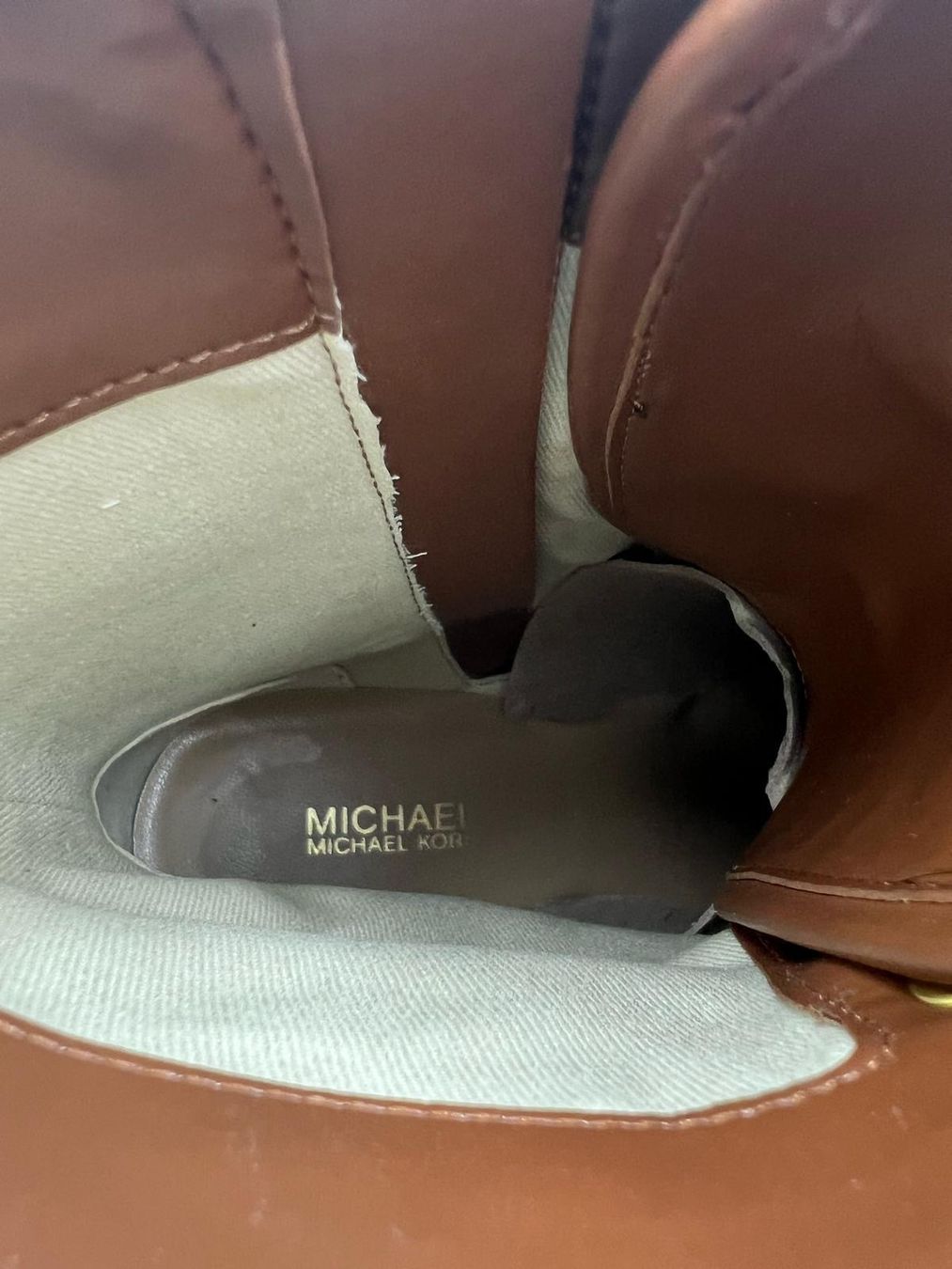 Michael Kors Scarpe da donna: Michael Kors Stiefelette braun Grösse 38 – Nuovo e nell'imballaggio originale da Wiedlisbach venduto da Sistershop 6