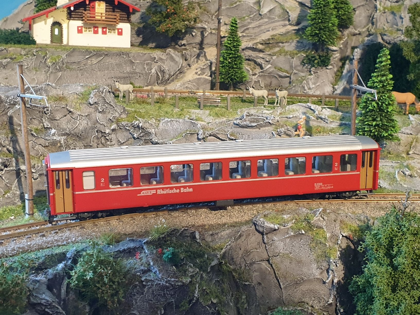 Bemo Modelleisenbahnen: Personenwagen B 2369 Bemo – Gebraucht aus Wil SG von bue_ff6k