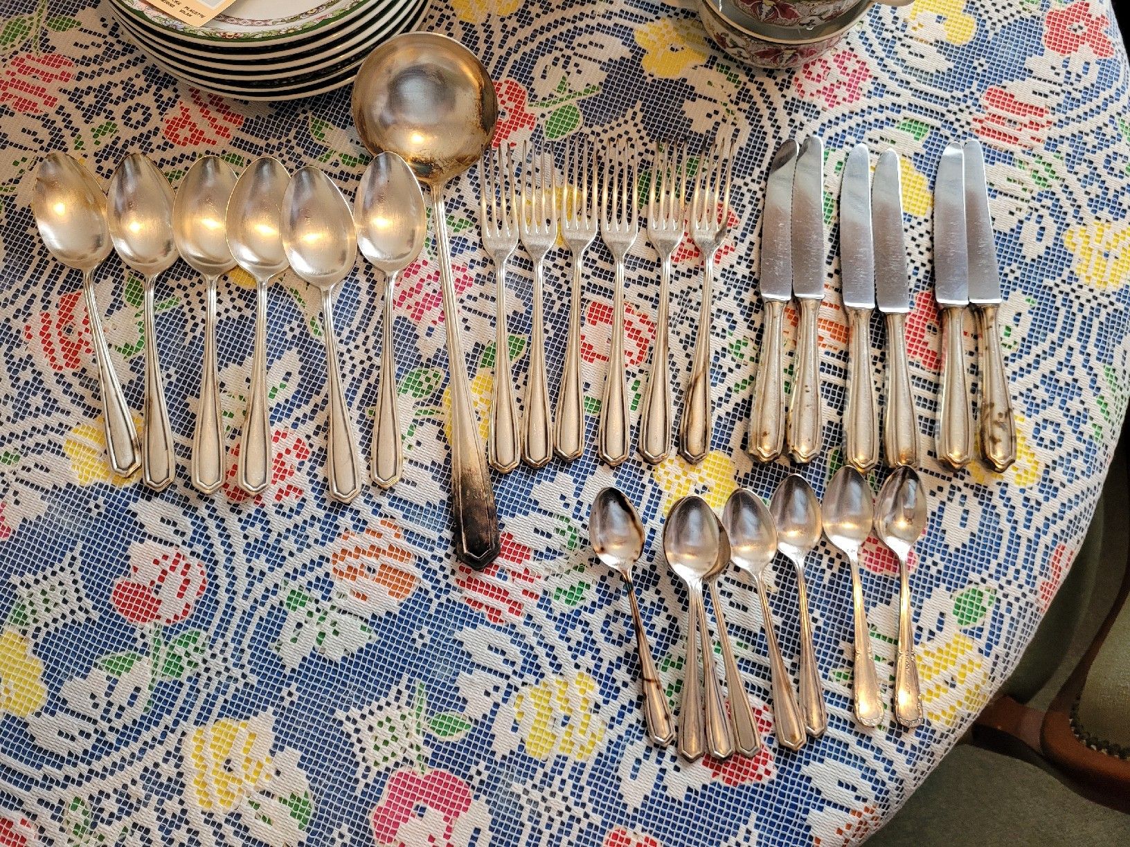 Couverts: Silberbesteck 6-Teilig – D'occasion à Gisikon par Flowerpower92