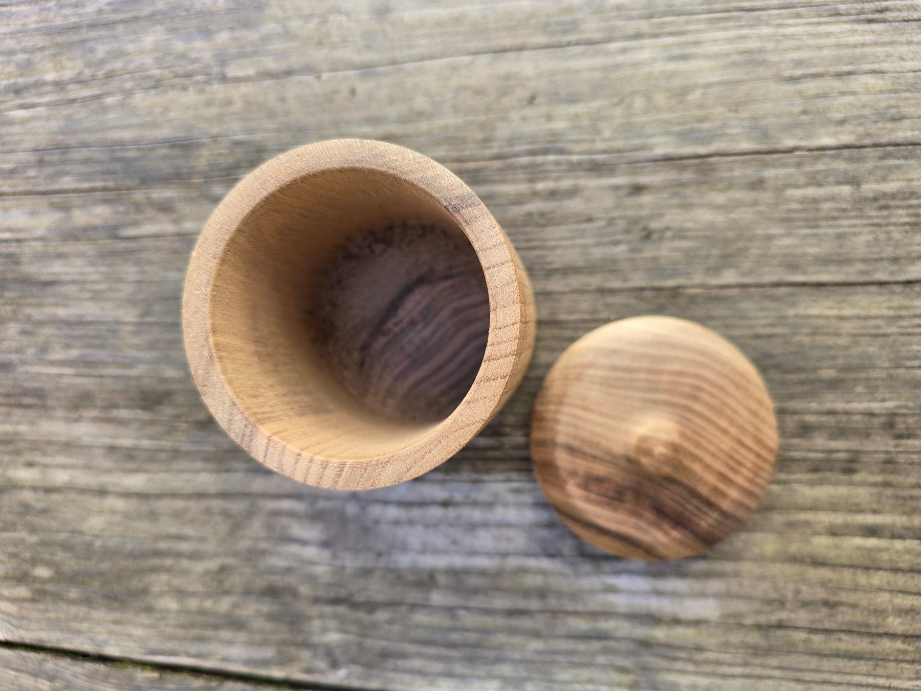 Behälter & Ähnliches: Holz: Dose mit Deckel, Aufbewahrungsbox – Neu (gemäss Beschreibung) aus Romanshorn von Rachacha 4