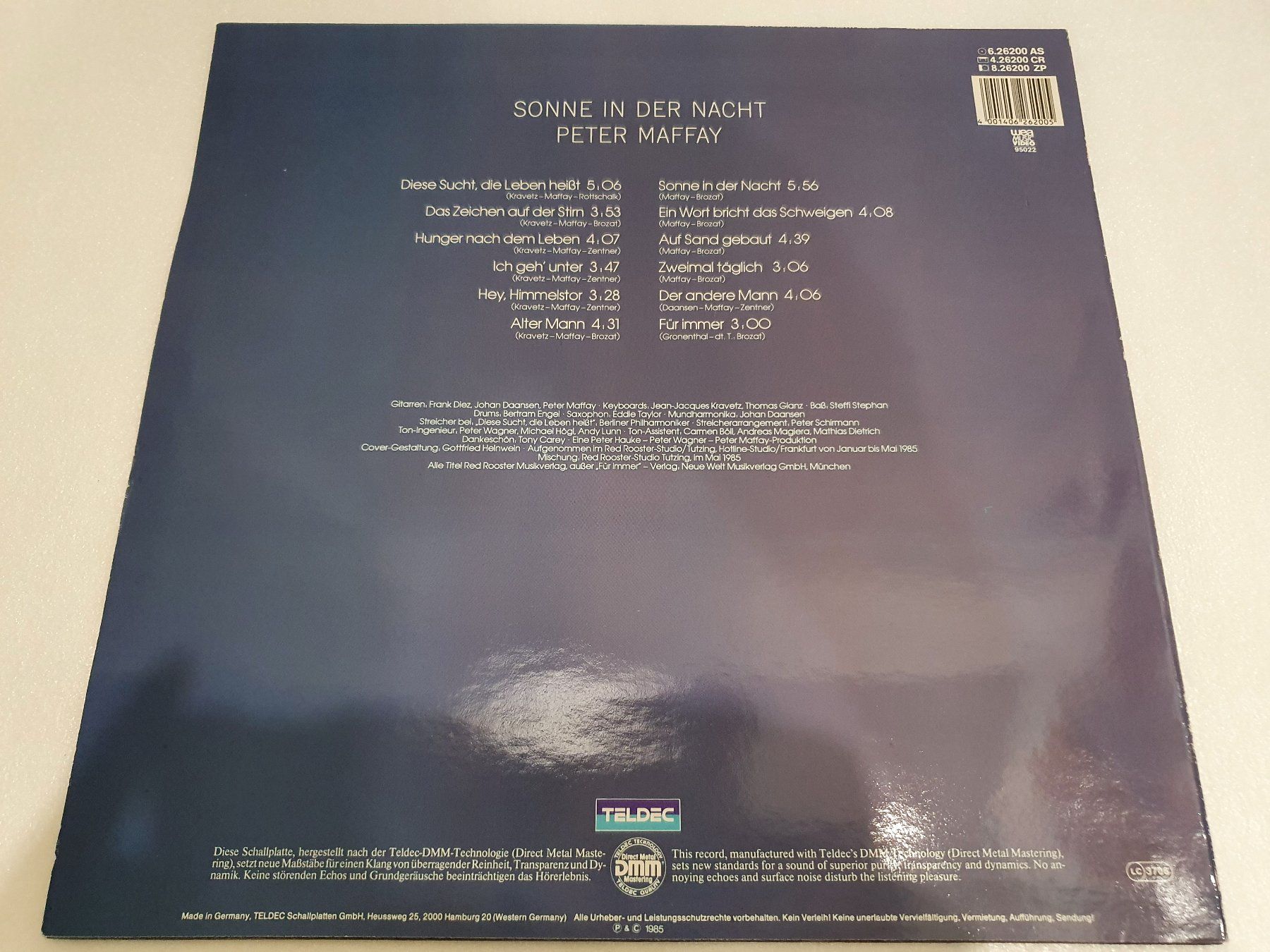 Schallplatten: Peter Maffay – Sonne In Der Nacht – Gebraucht aus Uster von Vinyl-Leidenschaft 1
