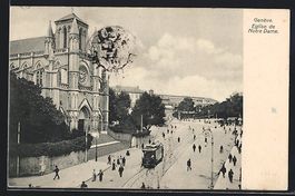 Genève, Eglise de Notre Dame, Strassenb