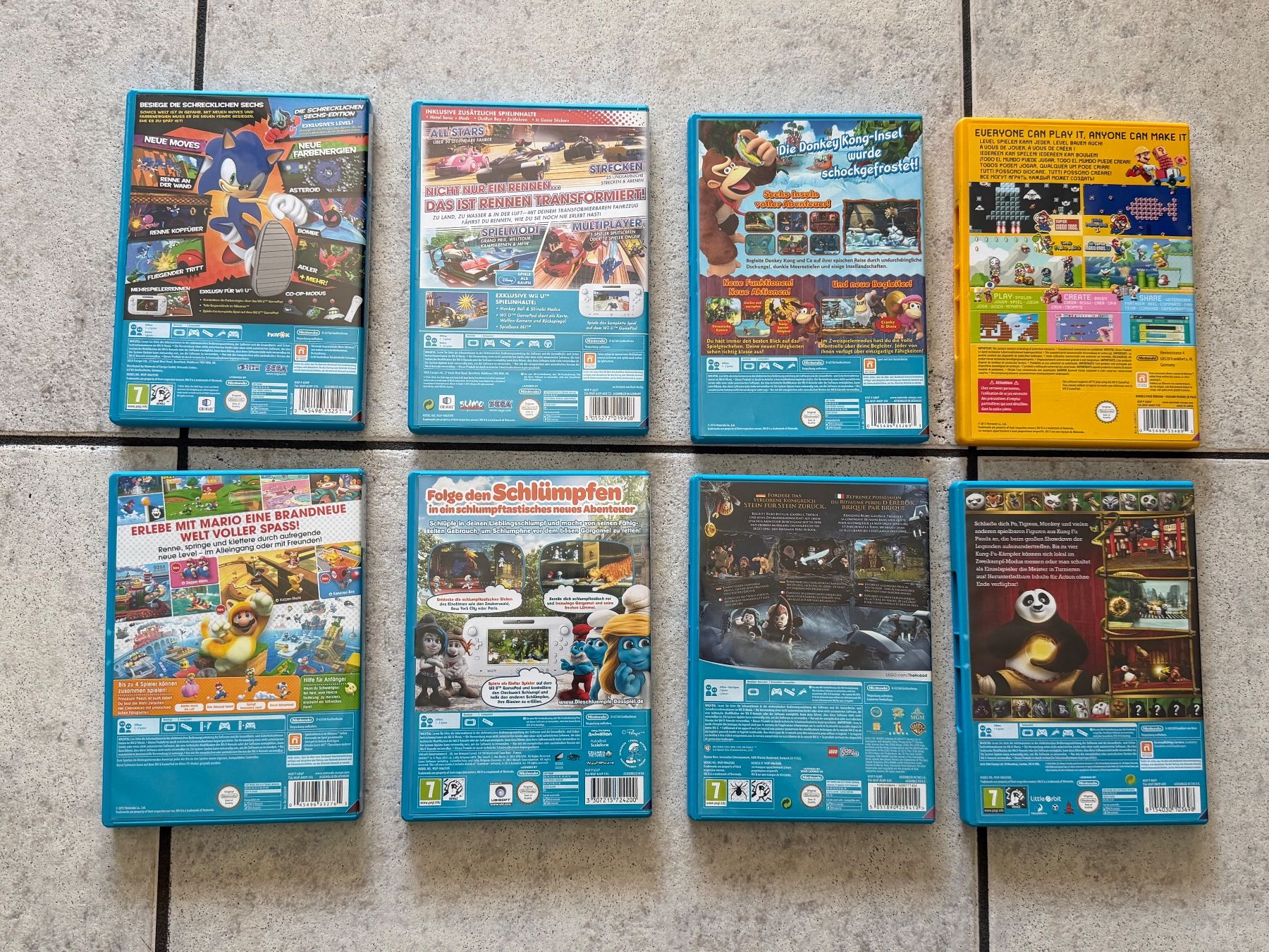 Giochi: 8 x Nintendo Wii U Spiele – Usato da Kaiseraugst venduto da 420n 1