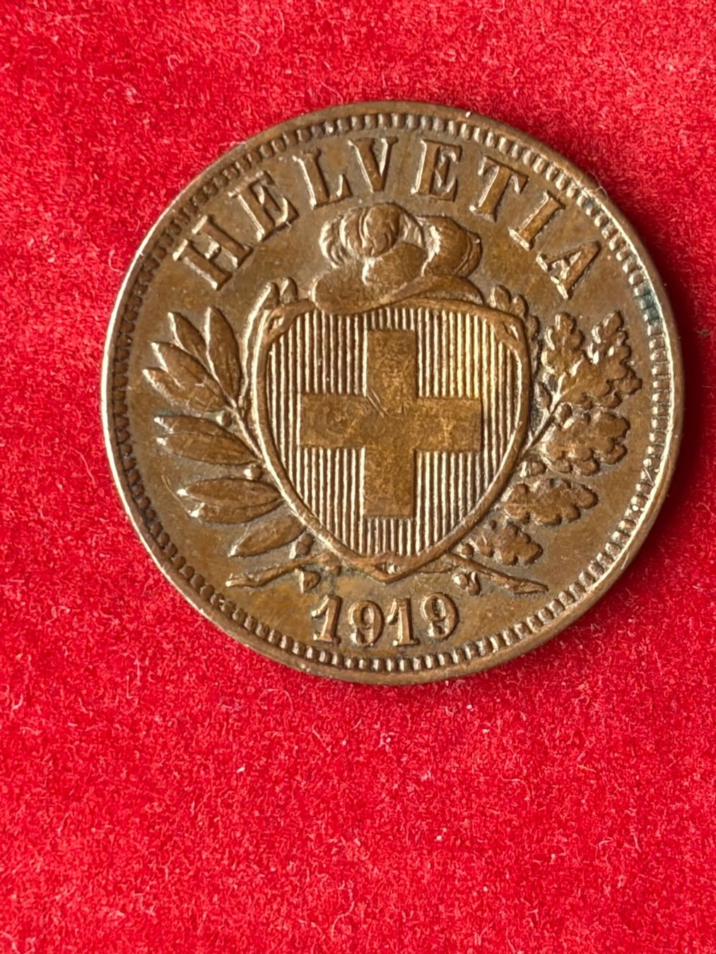 Tutti le monete: 2 Centimes 1919 Berne - Vorzüglich / Superbe – Usato da LE LIGNON venduto da Katanaion