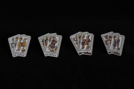 Schweizer Jasskarten PIN‘s