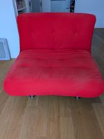 Vintage Sofa / Schlafsofa, 70er-Jahre Stil, rot, Retro