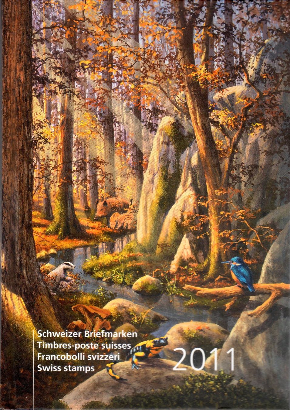 Tutti i francobolli: JAHRBUCH 2011 ORIGINAL ** POSTFRISCH ** TEXT 4SPRACHIG – Nuovo (secondo la descrizione) da Losone venduto da EM2019