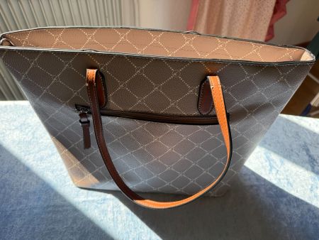 Schicke Tamaris Tasche Shopper beige/braun