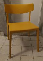 chaise design wing actiu couleur moutarde