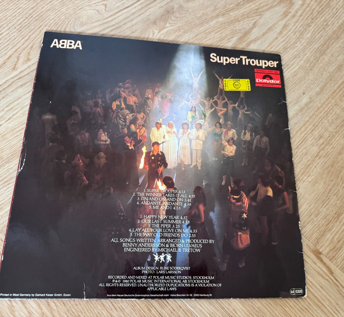 Dischi in vinile: ABBA Schallplatte Super Trouper – Usato da Walperswil venduto da So1me25 1
