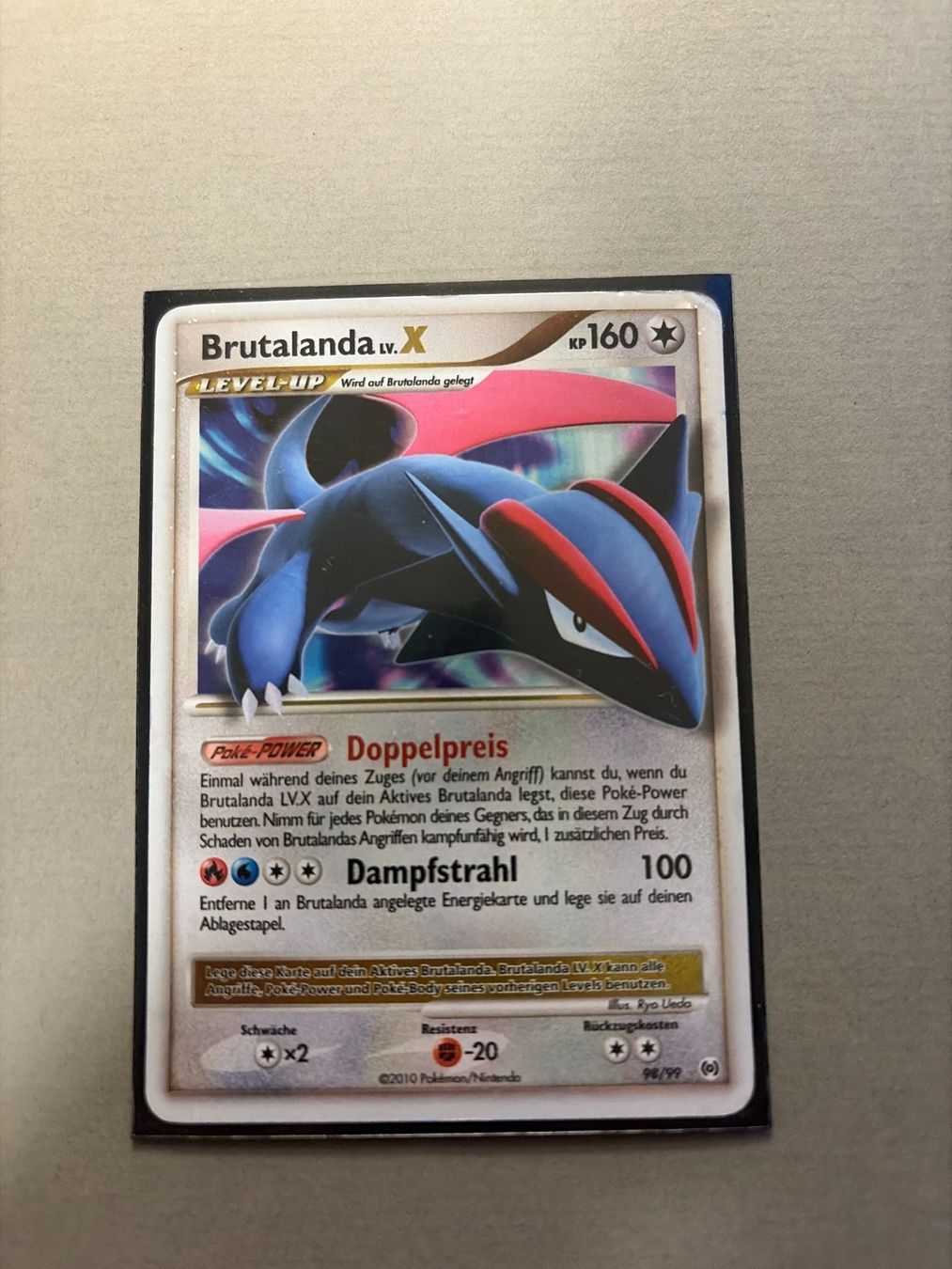 Pokémon Sammelbilder & Trading cards: Brutalanda LV.X - Arceus – Gebraucht aus Kehrsatz von Riyouu 1
