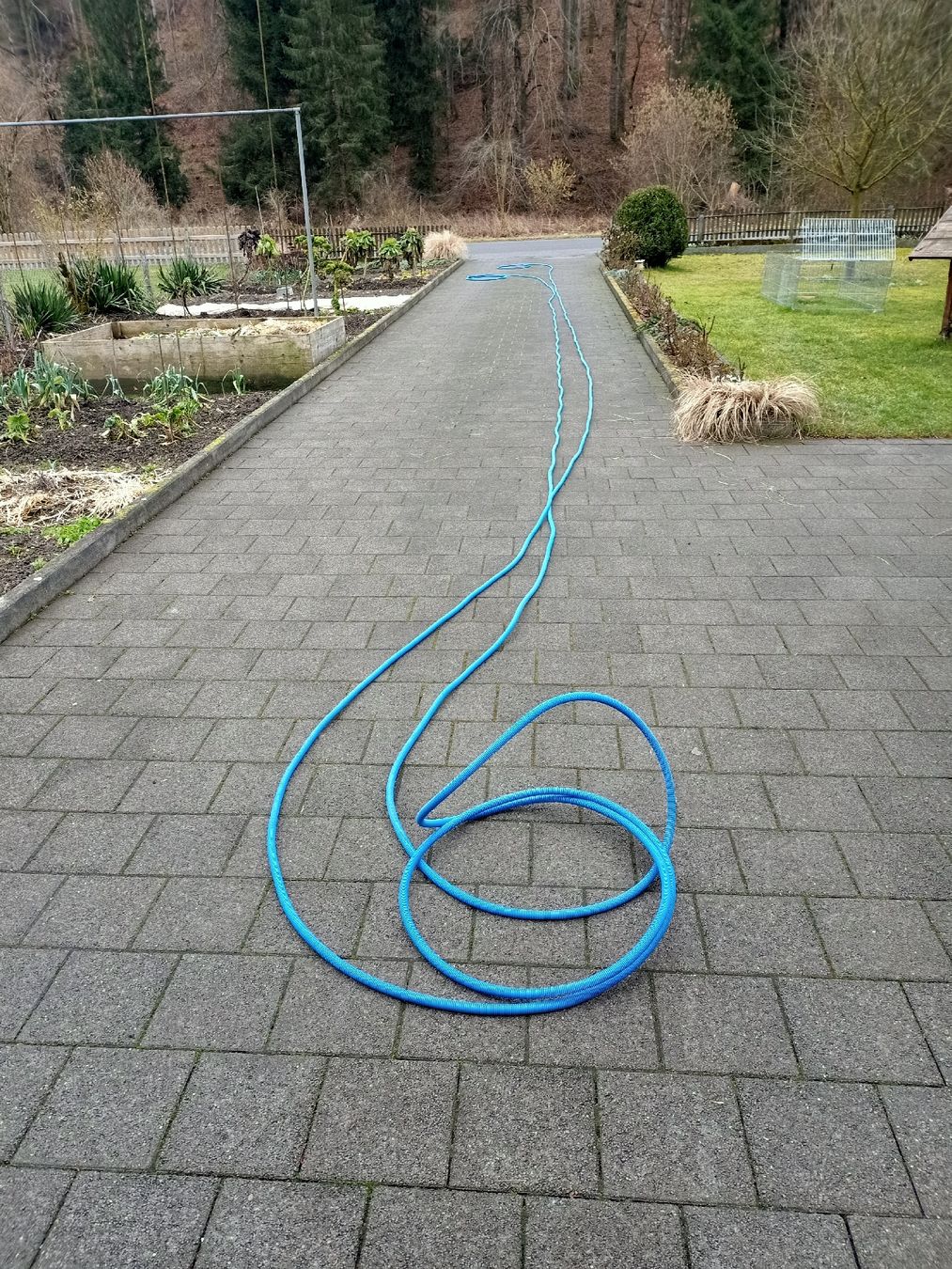 Rohre & Schläuche: Elektro Installationsrohr 16 mm blau 50 meter – Neu (gemäss Beschreibung) aus Flamatt von Marpou 2