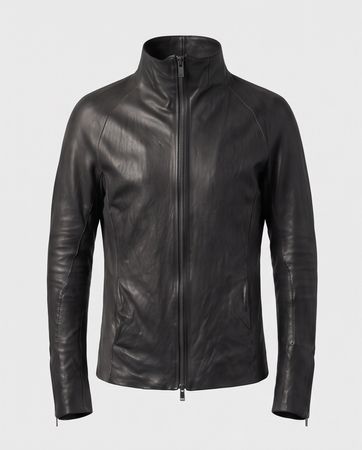 Veste en Cuir Créateur Japonais — Unisexe — Comme Neuve — Ta