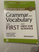 Grammar and Vocabulary for First