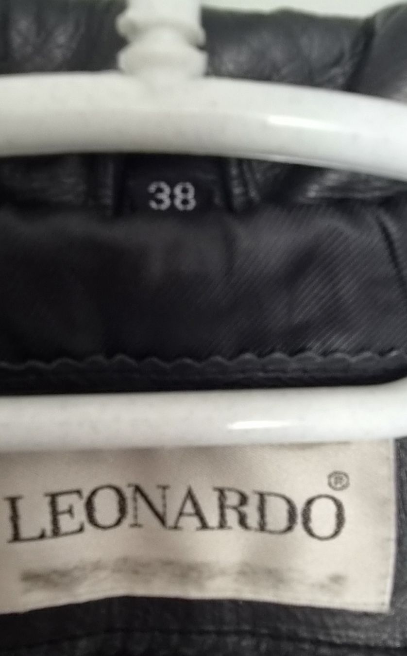 Mäntel: Ledermantel Leonardo schwarz Gr. 38  – Gebraucht aus Staufen von Wilderkern 1
