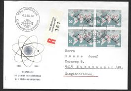 Sonderbrief S. 601 UIT Conf. Plénipotentiaires Montreux 1965