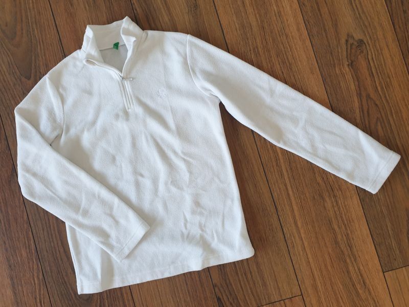 Benetton Maglioni & Felpe: BENETTON Fleece Pulli - Gr.  XL / 150 – Usato da Buchrain venduto da regenblume3