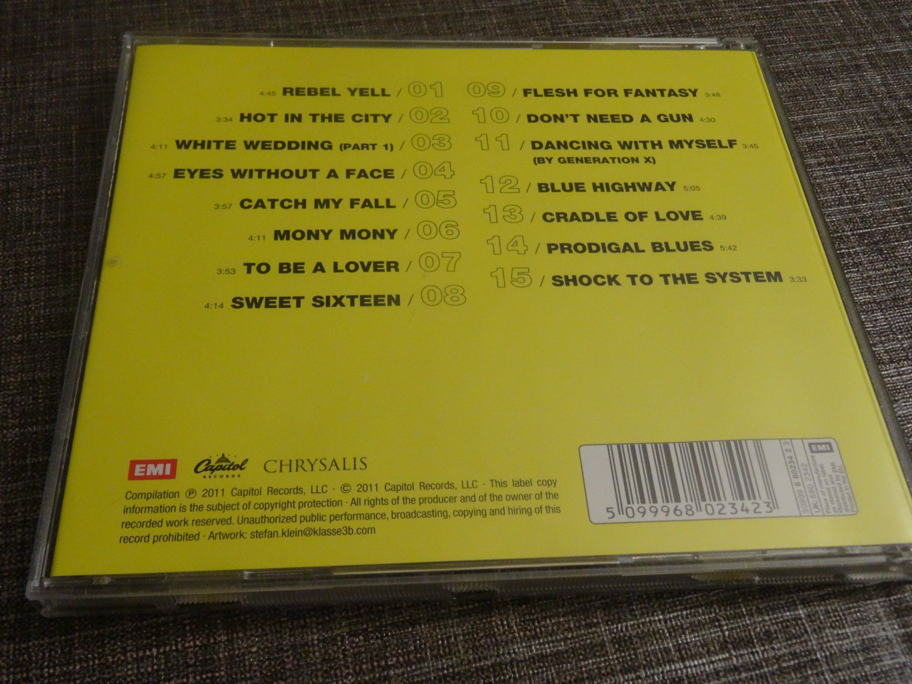 CDs: Billy Idol - Essential CD – Gebraucht aus Olten von Disc-Ausverkauf 1