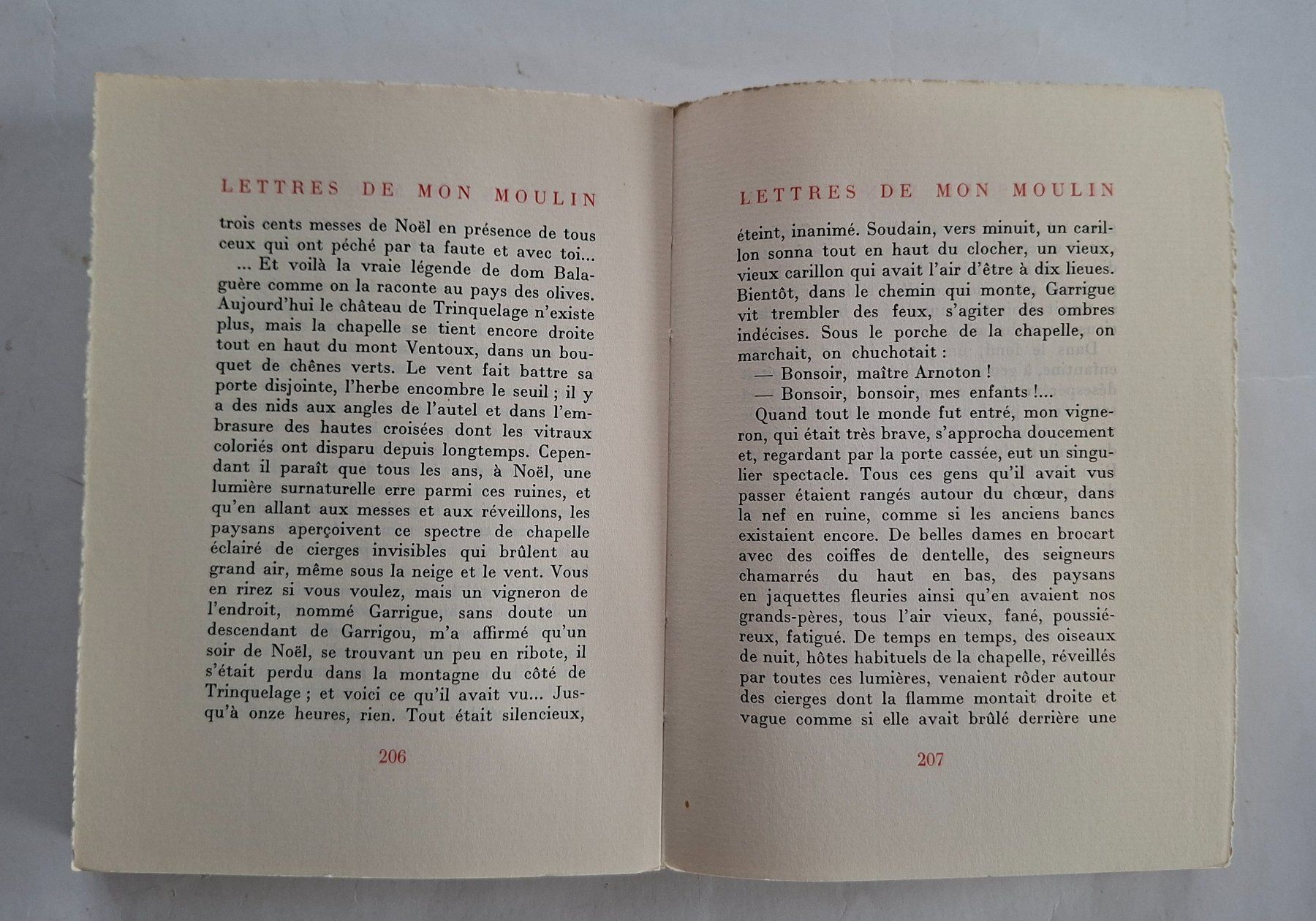 Libri: Alphonse Daudet, Lettres de mon Moulin, Lithographie – Usato da Opfikon venduto da Diversamente 7