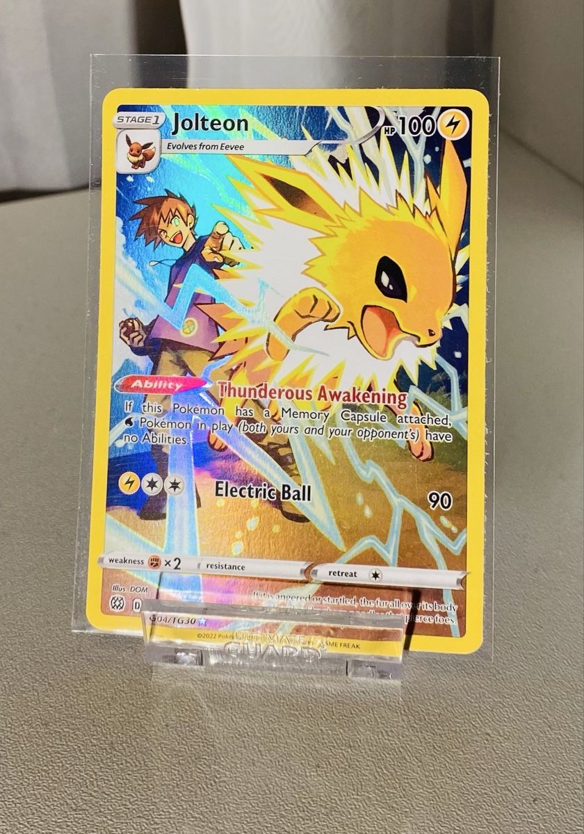 pokemon tcg brilliant stars tg04 tg30 jolteon card Jolteon TG04 TG30 Case | Brilliant Stars main image 1