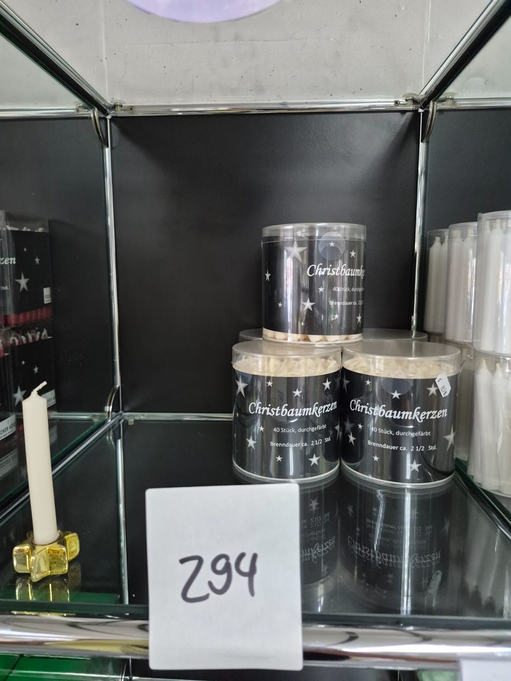 Candele: 294 Posten Christbaumkerzen aus Liq – Nuovo (secondo la descrizione) da Derendingen venduto da Meisterstuecke 2