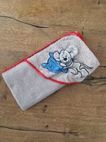 Kapuzenbadetuch für Baby/Kind mit süssem Motiv!