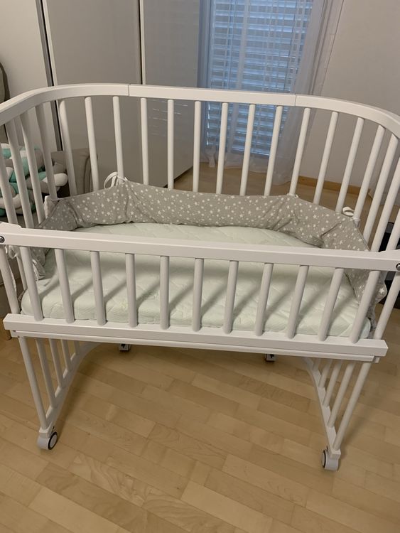 Babybay Beistellbett weiß deals - inkl. Zubehör