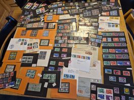 Briefmarken Konvolut Sammlung Konvolut schweiz guter Zustan9